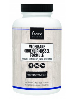 Groenlipmossel vloeibaar 180 Monodosis caps.