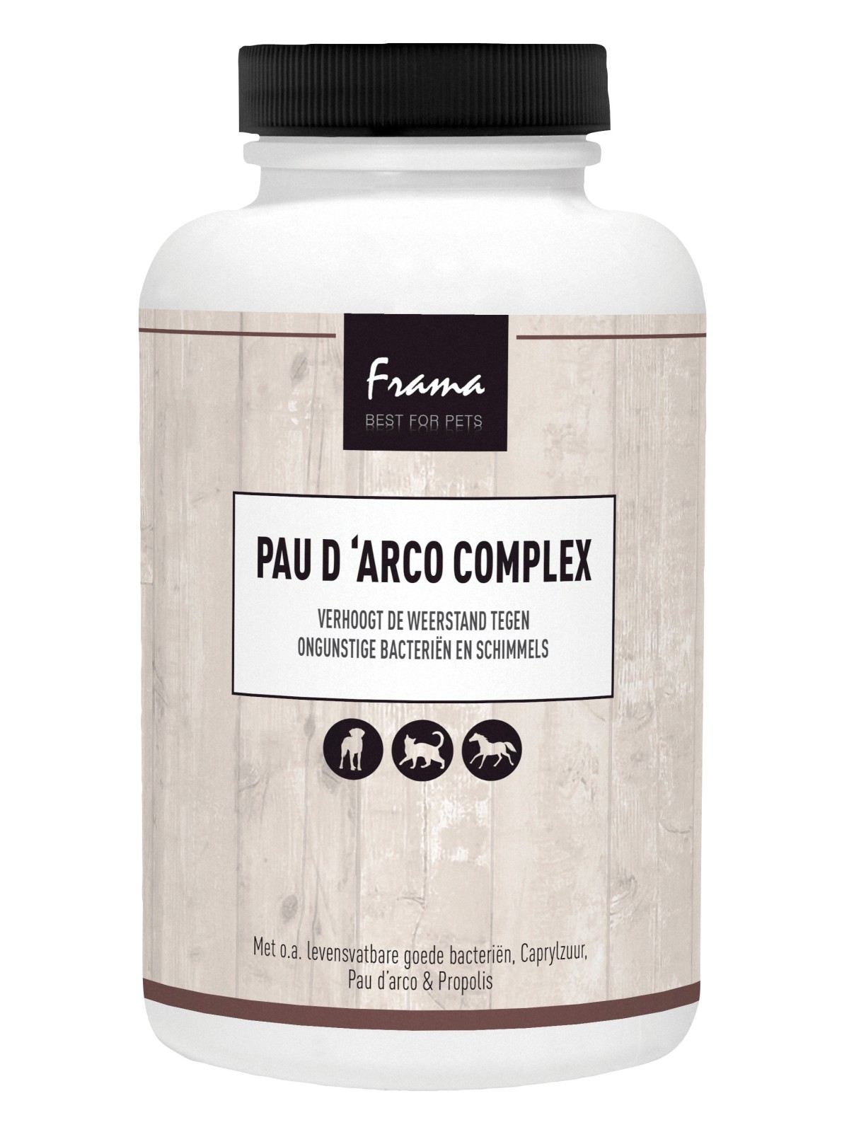 Pau d’arco complex hond kat paard met probiotica en zink